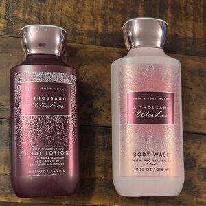 Bath and Body Works A Thousand Wishes Body Lotion and Body Wash